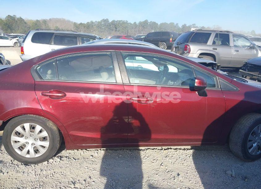 Photo 13 of 2012 Honda Civic LX (VIN 19XFB2F59CE074502)