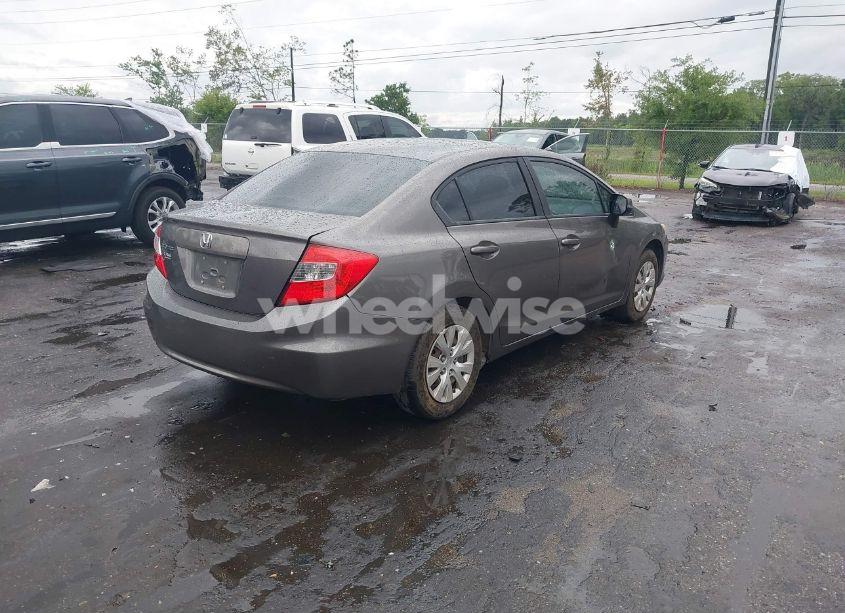 Photo 4 of 2012 Honda Civic LX (VIN 19XFB2F59CE080316)
