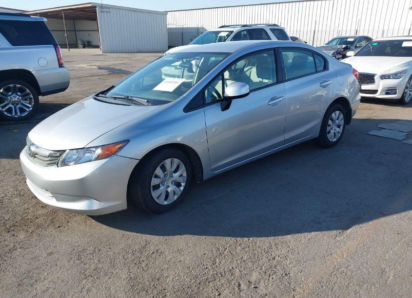 Photo 2 of 2012 Honda Civic LX (VIN 19XFB2F59CE085077)