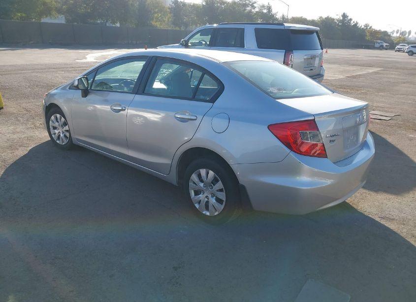 Photo 3 of 2012 Honda Civic LX (VIN 19XFB2F59CE085077)