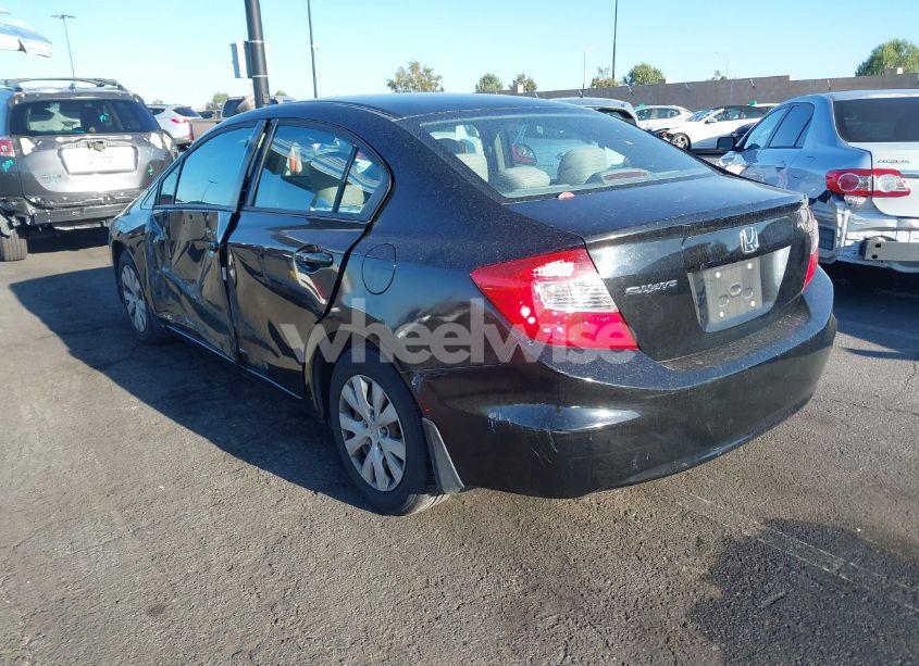 Photo 3 of 2012 Honda Civic LX (VIN 19XFB2F59CE304605)