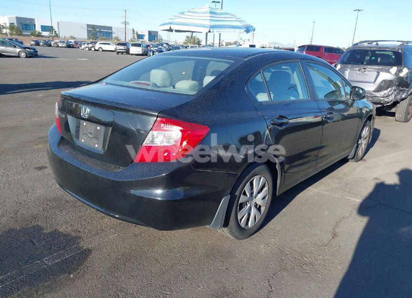 Photo 4 of 2012 Honda Civic LX (VIN 19XFB2F59CE304605)