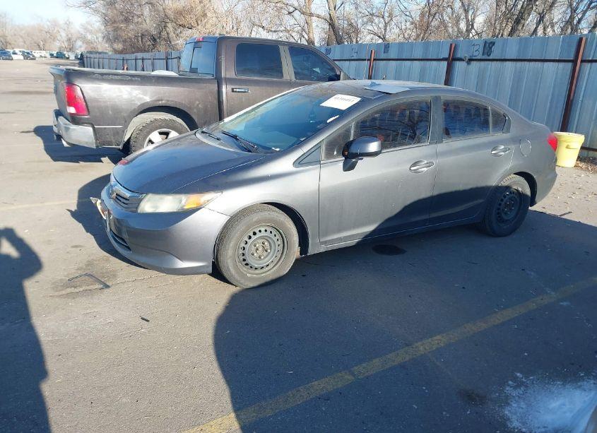 Photo 2 of 2012 Honda Civic SDN LX (VIN 19XFB2F59CE312641)