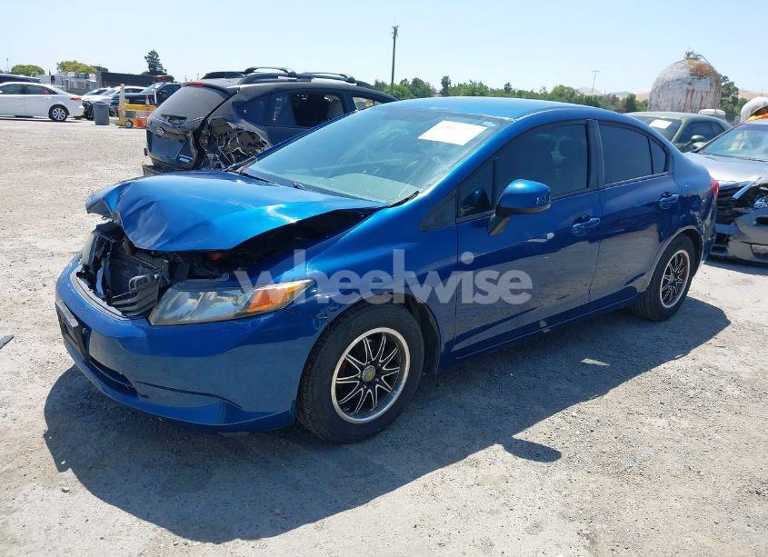 Photo 2 of 2012 Honda Civic LX (VIN 19XFB2F59CE319010)