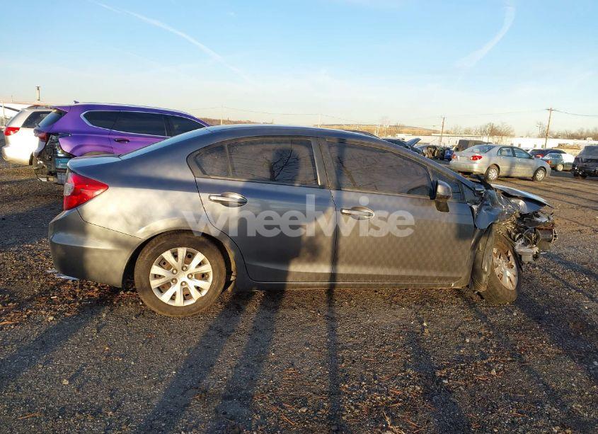 Photo 12 of 2012 Honda Civic SDN LX (VIN 19XFB2F59CE323798)