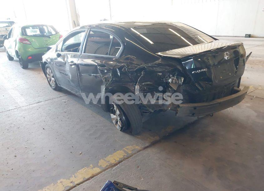 Photo 3 of 2012 Honda Civic LX (VIN 19XFB2F59CE324871)