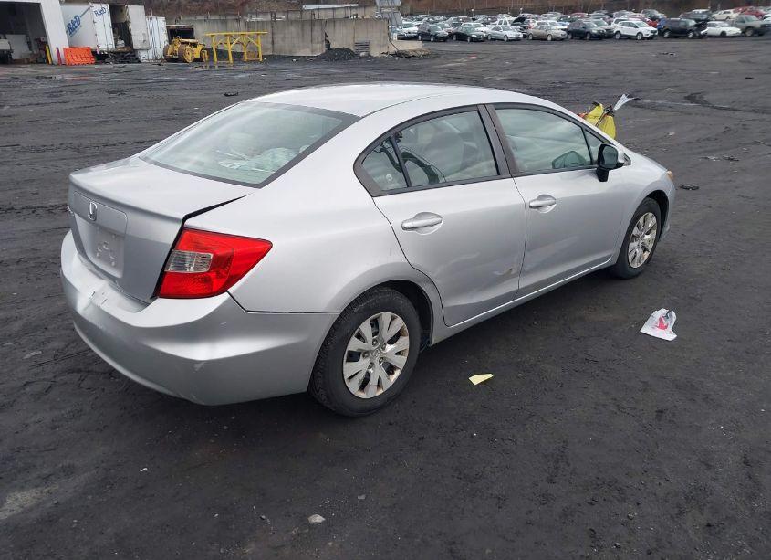 Photo 4 of 2012 Honda Civic SDN LX (VIN 19XFB2F59CE332503)