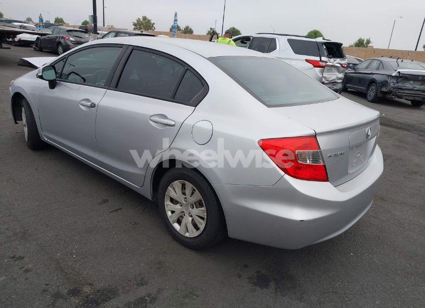 Photo 3 of 2012 Honda Civic LX (VIN 19XFB2F59CE342920)