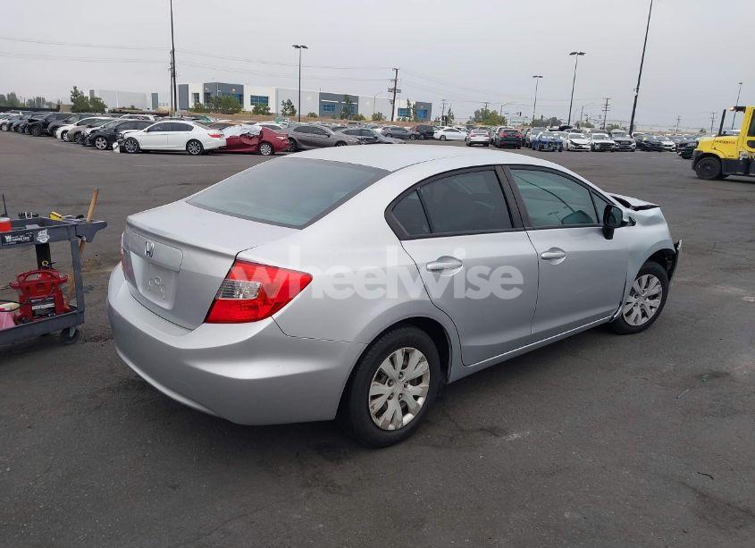 Photo 4 of 2012 Honda Civic LX (VIN 19XFB2F59CE342920)