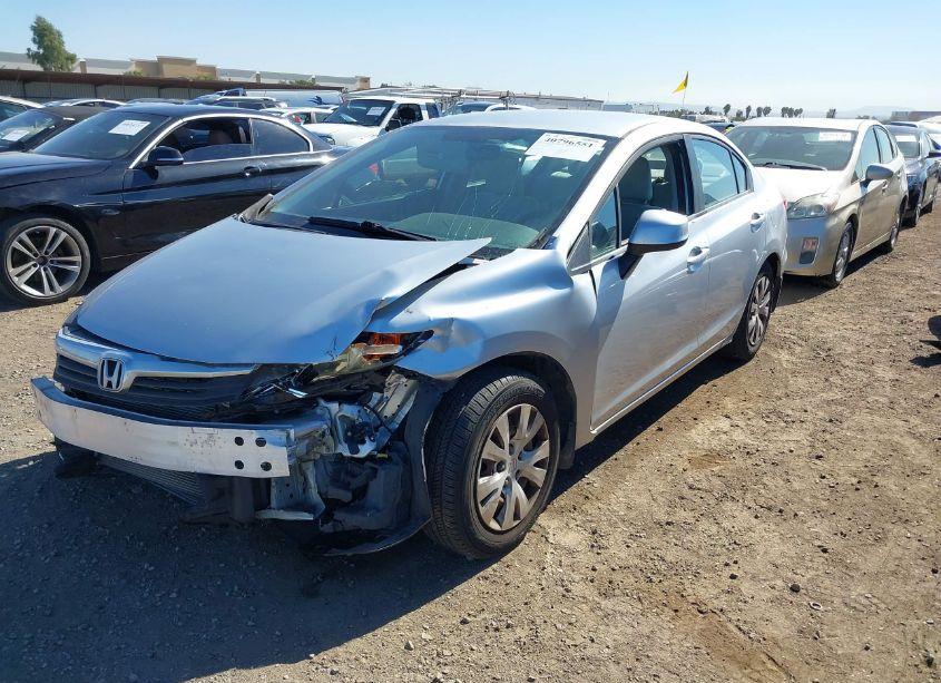 Photo 2 of 2012 Honda Civic LX (VIN 19XFB2F59CE350399)