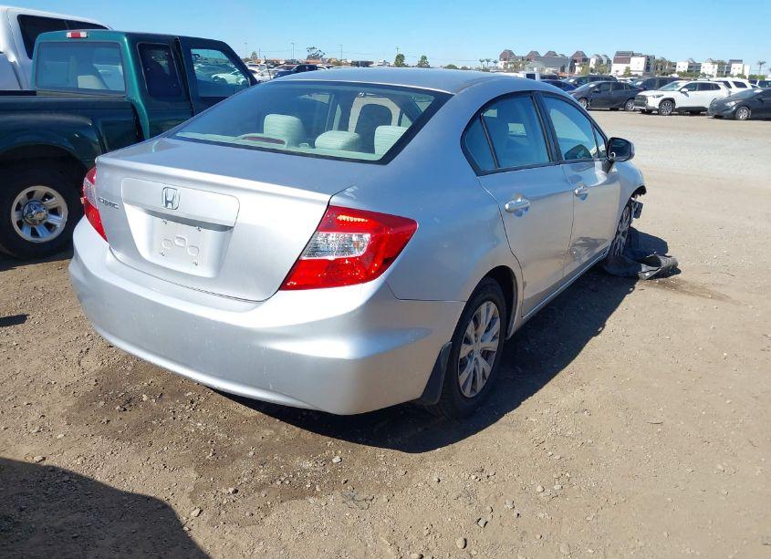 Photo 4 of 2012 Honda Civic LX (VIN 19XFB2F59CE350399)