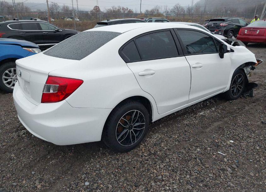 Photo 4 of 2012 Honda Civic LX (VIN 19XFB2F59CE360110)