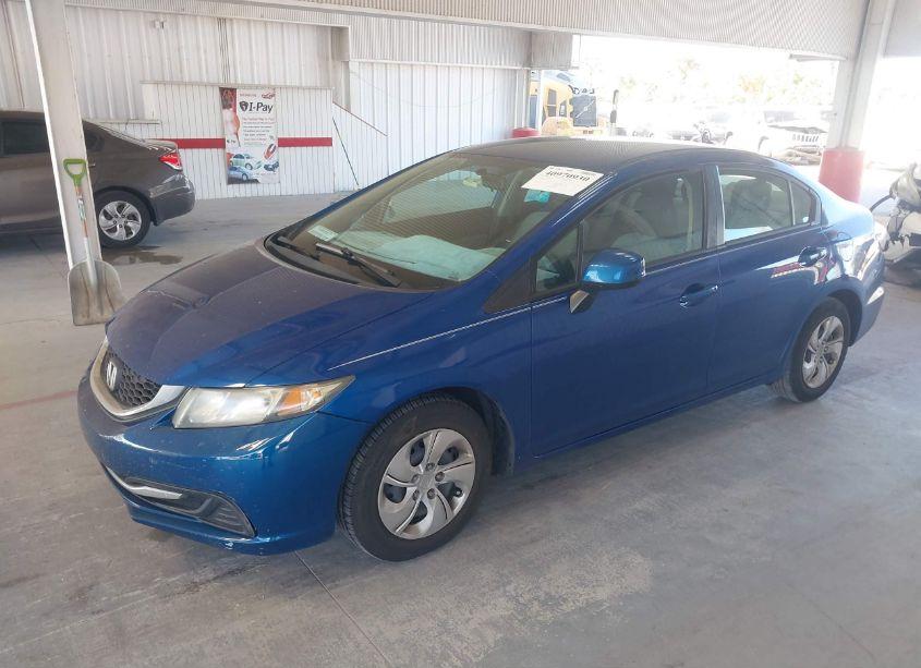 Photo 2 of 2013 Honda Civic LX (VIN 19XFB2F59DE005357)