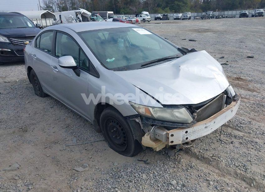 2013 Honda Civic LX (VIN 19XFB2F59DE009702) main photo