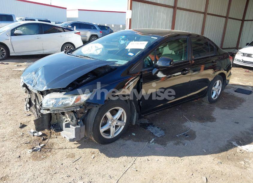 Photo 2 of 2013 Honda Civic LX (VIN 19XFB2F59DE013295)