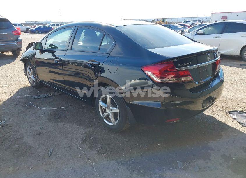 Photo 3 of 2013 Honda Civic LX (VIN 19XFB2F59DE013295)