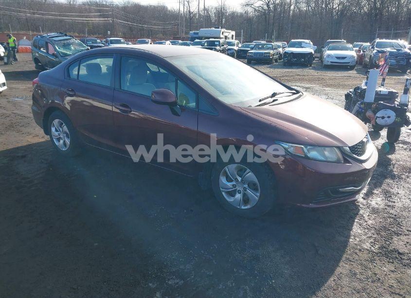 2013 Honda Civic LX (VIN 19XFB2F59DE014592) main photo