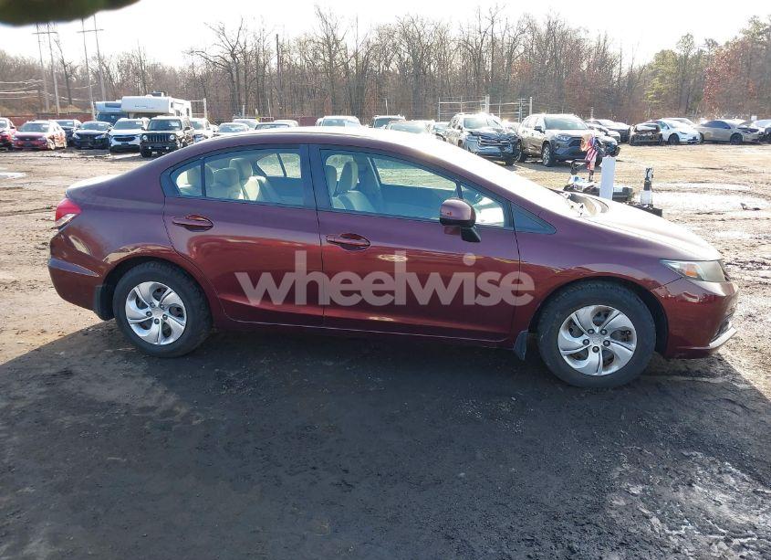 Photo 13 of 2013 Honda Civic LX (VIN 19XFB2F59DE014592)