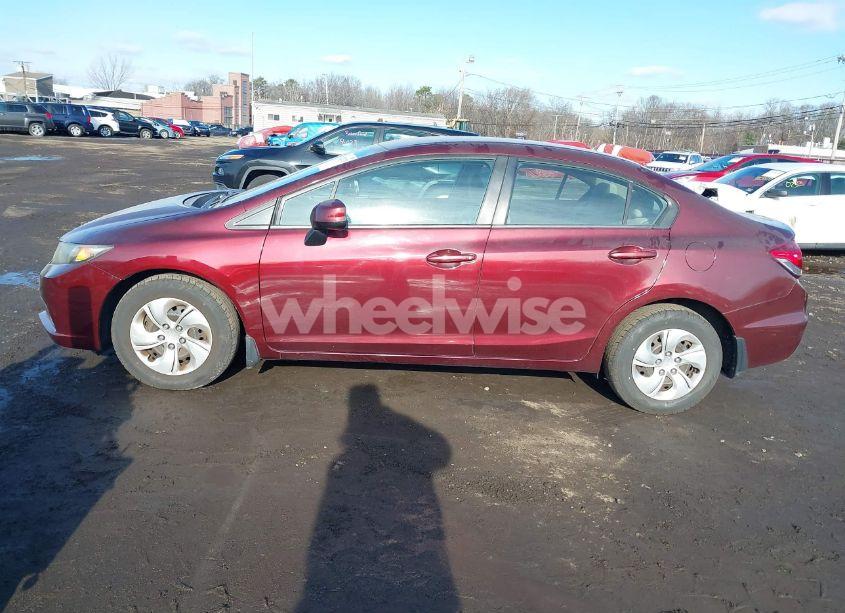 Photo 14 of 2013 Honda Civic LX (VIN 19XFB2F59DE014592)