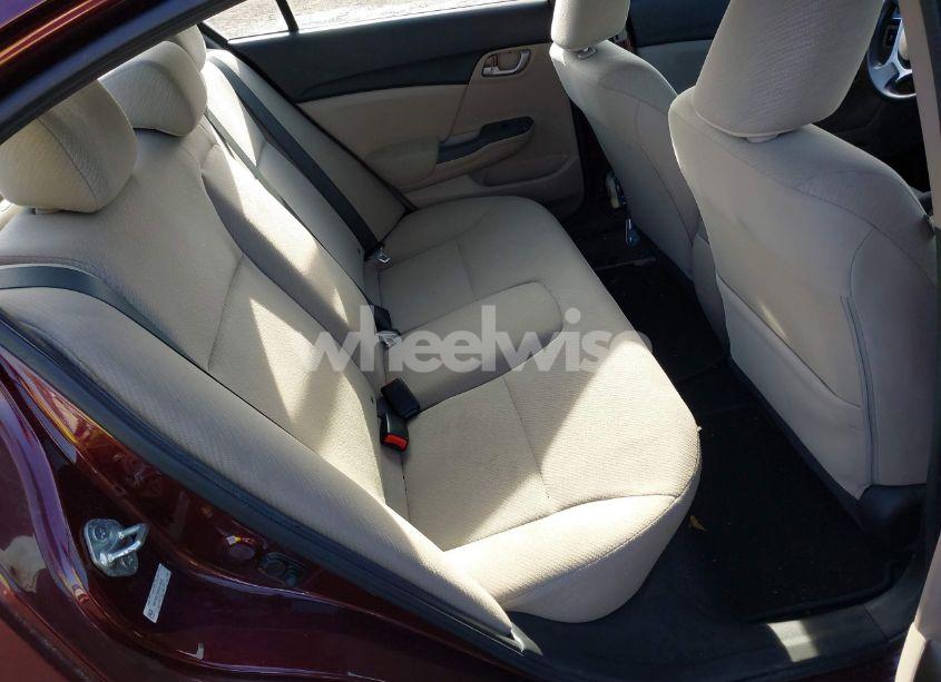 Photo 8 of 2013 Honda Civic LX (VIN 19XFB2F59DE014592)