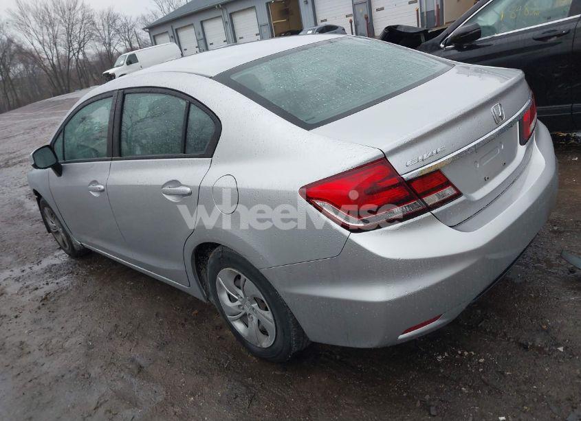 Photo 3 of 2013 Honda Civic LX (VIN 19XFB2F59DE043753)