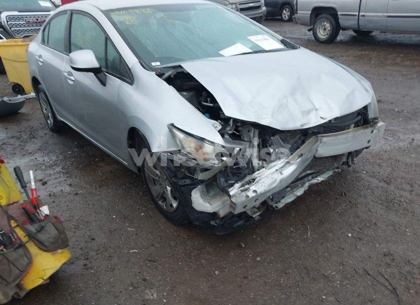 Photo 6 of 2013 Honda Civic LX (VIN 19XFB2F59DE043753)