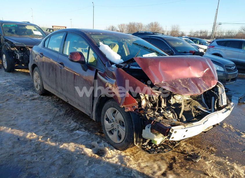 2013 Honda Civic LX (VIN 19XFB2F59DE093133) main photo