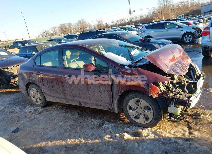 Photo 14 of 2013 Honda Civic LX (VIN 19XFB2F59DE093133)