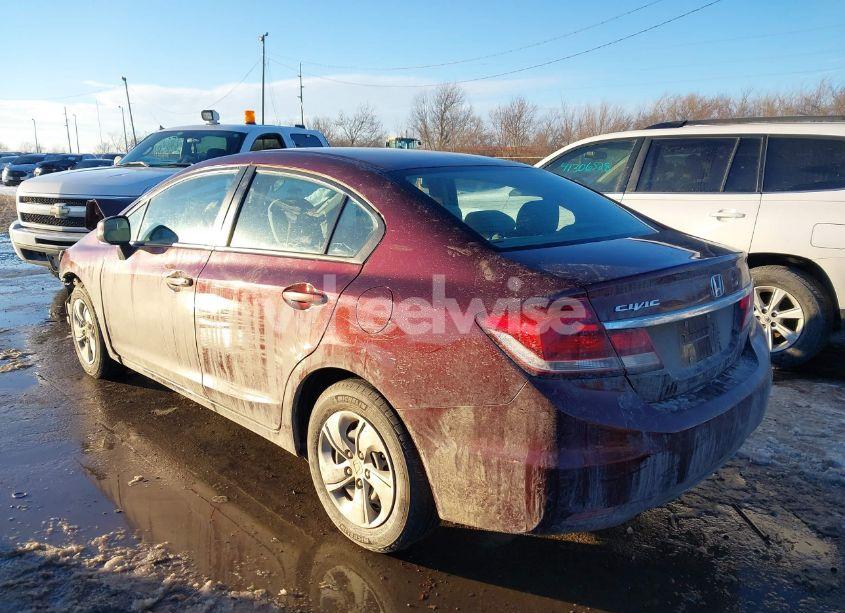 Photo 3 of 2013 Honda Civic LX (VIN 19XFB2F59DE093133)