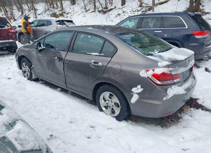 Photo 3 of 2013 Honda Civic LX (VIN 19XFB2F59DE094492)