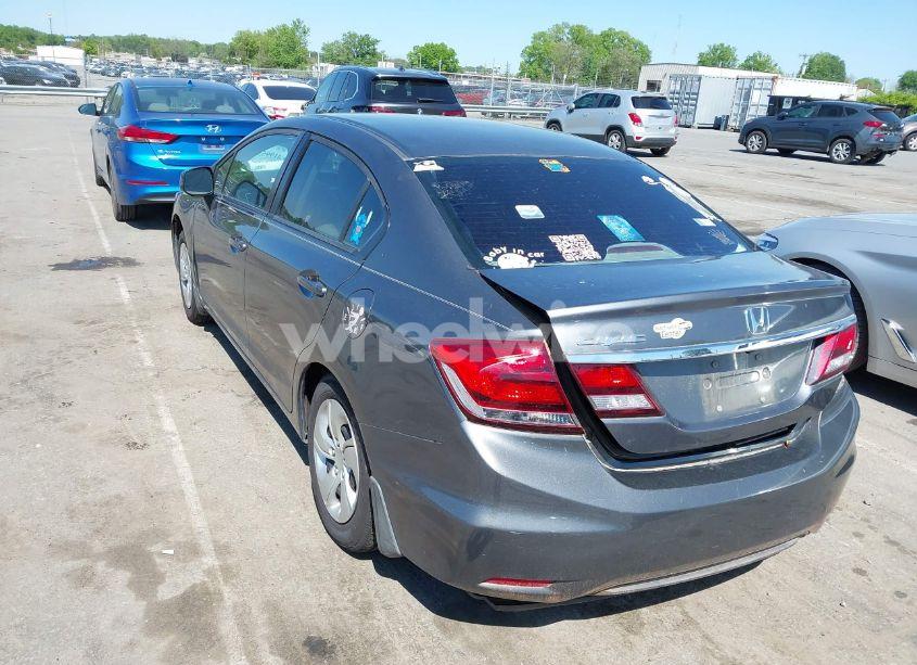 Photo 3 of 2013 Honda Civic LX (VIN 19XFB2F59DE097151)