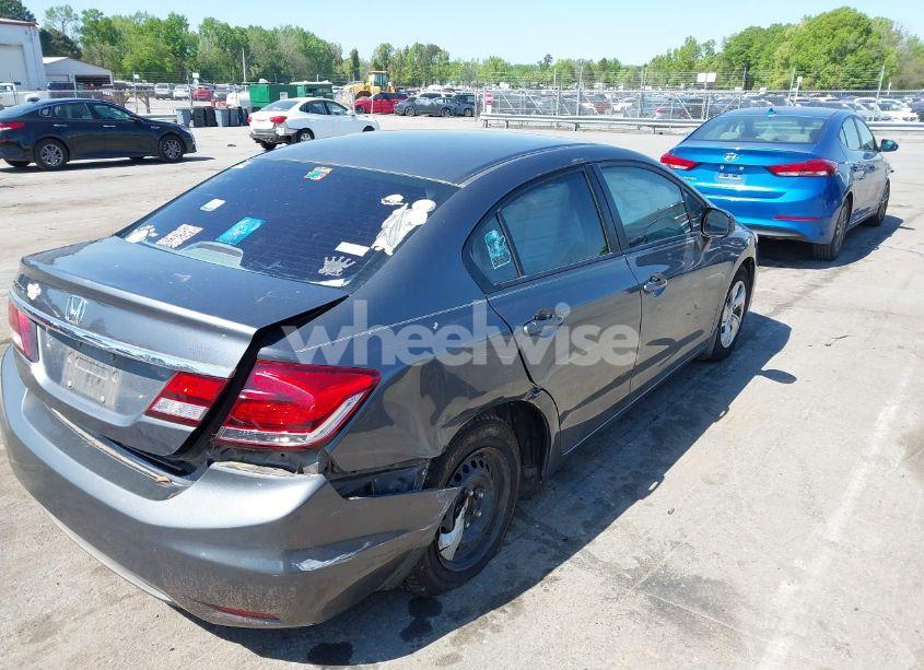 Photo 4 of 2013 Honda Civic LX (VIN 19XFB2F59DE097151)