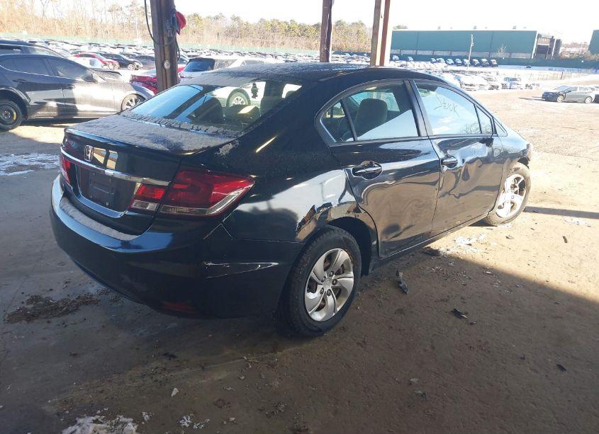 Photo 4 of 2013 Honda Civic LX (VIN 19XFB2F59DE217109)