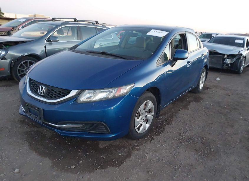 Photo 2 of 2013 Honda Civic LX (VIN 19XFB2F59DE227803)