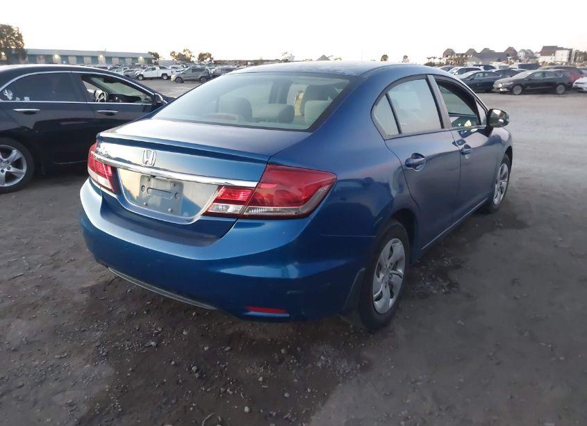 Photo 4 of 2013 Honda Civic LX (VIN 19XFB2F59DE227803)