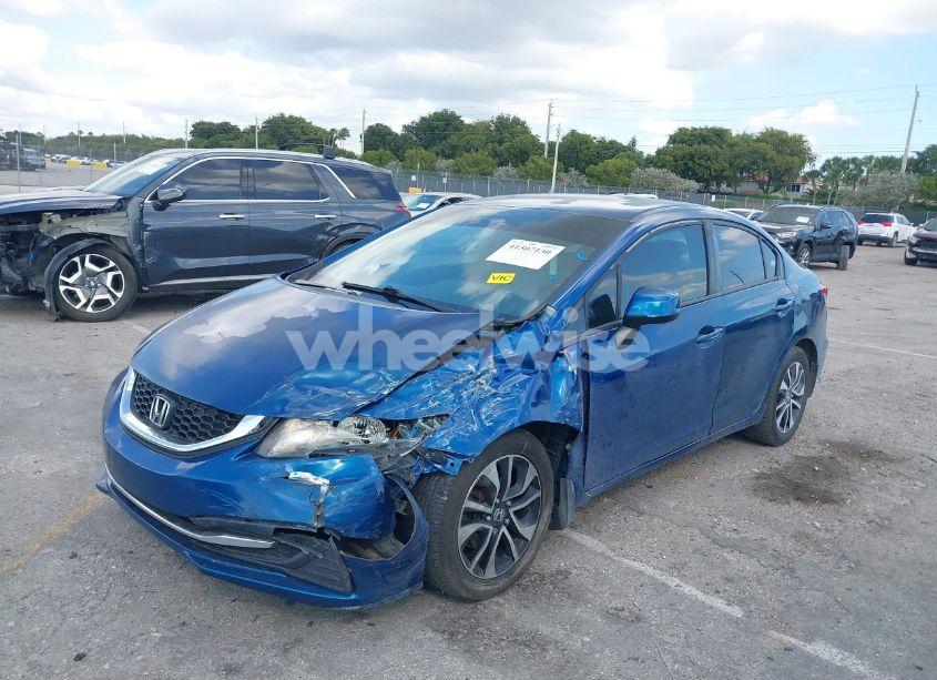 Photo 2 of 2013 Honda Civic LX (VIN 19XFB2F59DE245055)