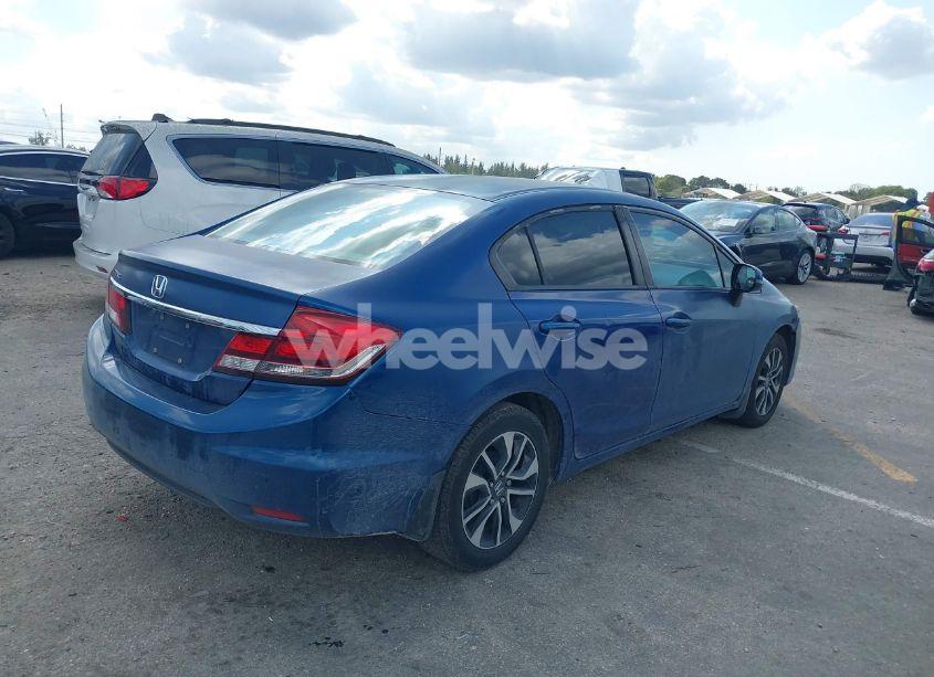 Photo 4 of 2013 Honda Civic LX (VIN 19XFB2F59DE245055)