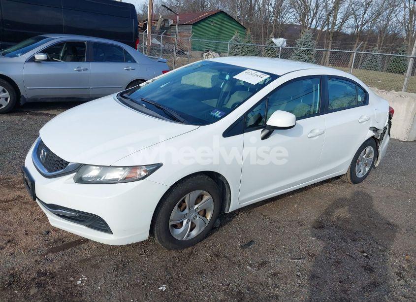 Photo 2 of 2013 Honda Civic LX (VIN 19XFB2F59DE248215)