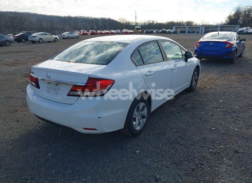 Photo 4 of 2013 Honda Civic LX (VIN 19XFB2F59DE248215)