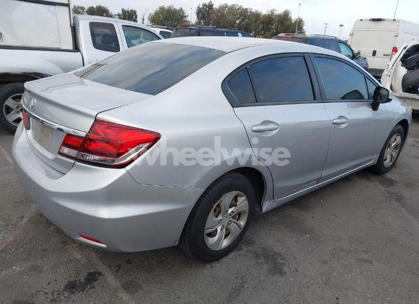 Photo 4 of 2013 Honda Civic LX (VIN 19XFB2F59DE250417)