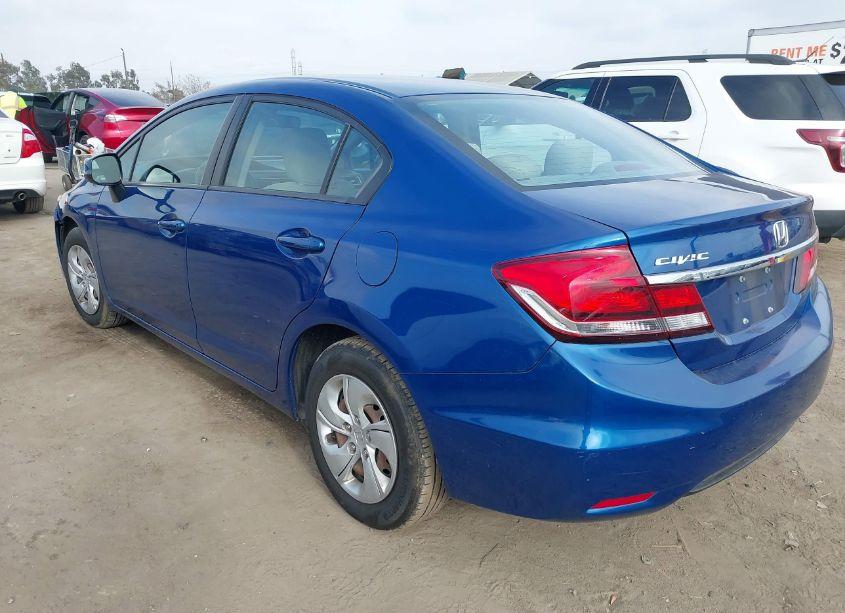 Photo 3 of 2013 Honda Civic LX (VIN 19XFB2F59DE290240)