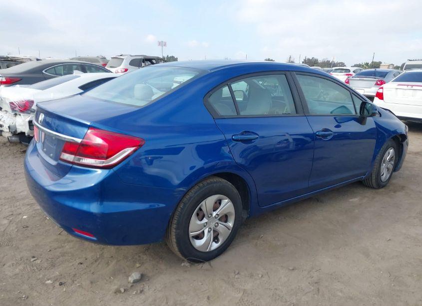 Photo 4 of 2013 Honda Civic LX (VIN 19XFB2F59DE290240)