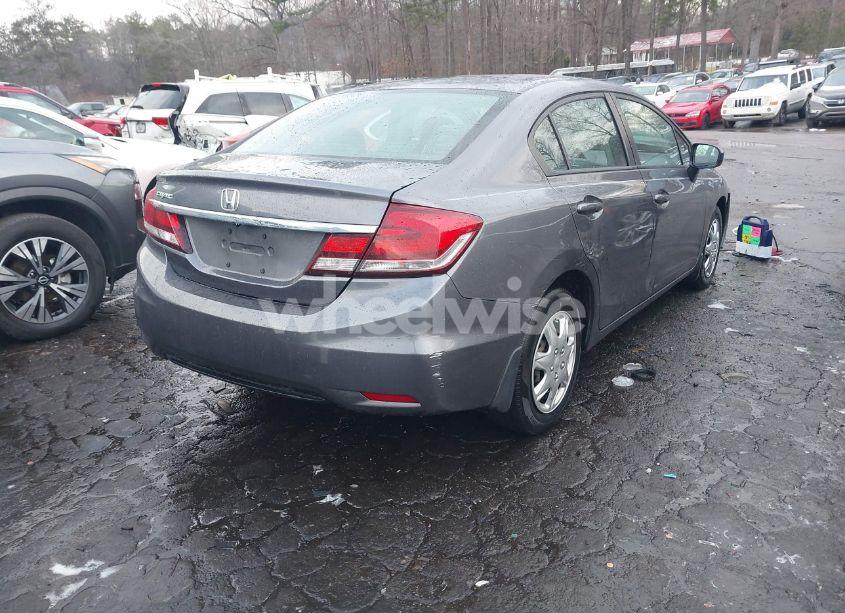 Photo 4 of 2014 Honda Civic LX (VIN 19XFB2F59EE007904)