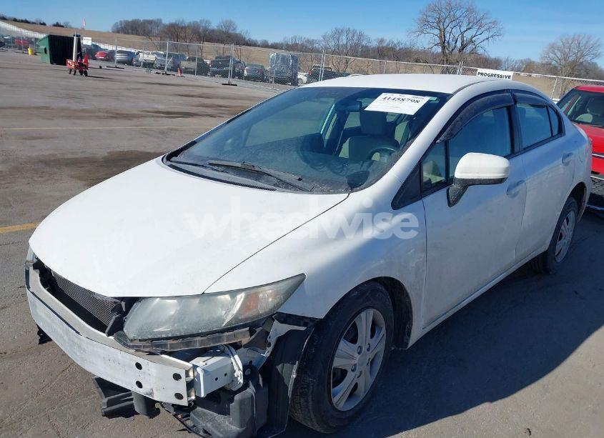 Photo 2 of 2014 Honda Civic LX (VIN 19XFB2F59EE008793)