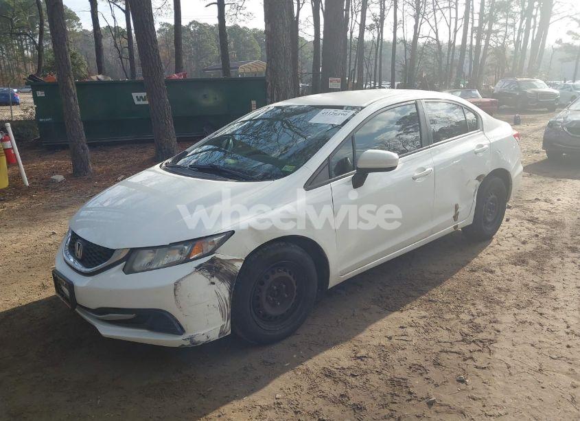 Photo 2 of 2014 Honda Civic LX (VIN 19XFB2F59EE011029)