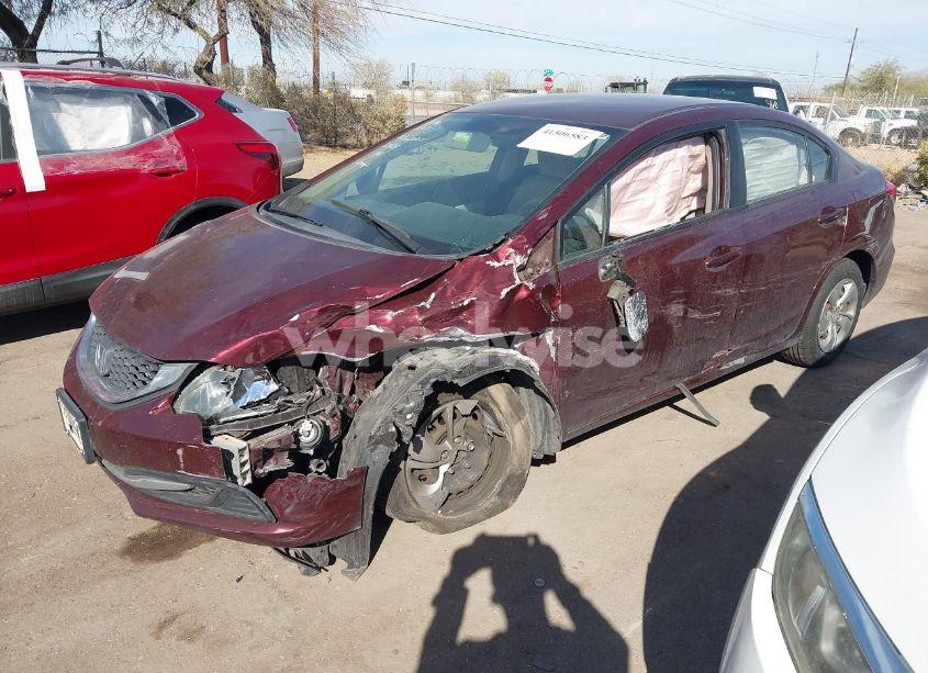 Photo 2 of 2014 Honda Civic LX (VIN 19XFB2F59EE017431)