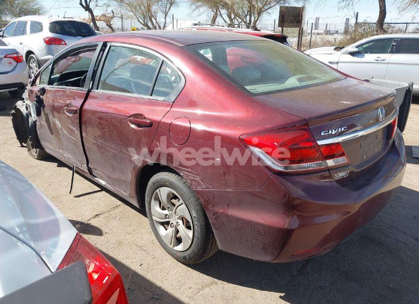 Photo 3 of 2014 Honda Civic LX (VIN 19XFB2F59EE017431)