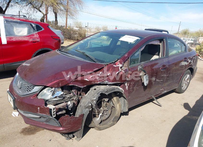 Photo 6 of 2014 Honda Civic LX (VIN 19XFB2F59EE017431)