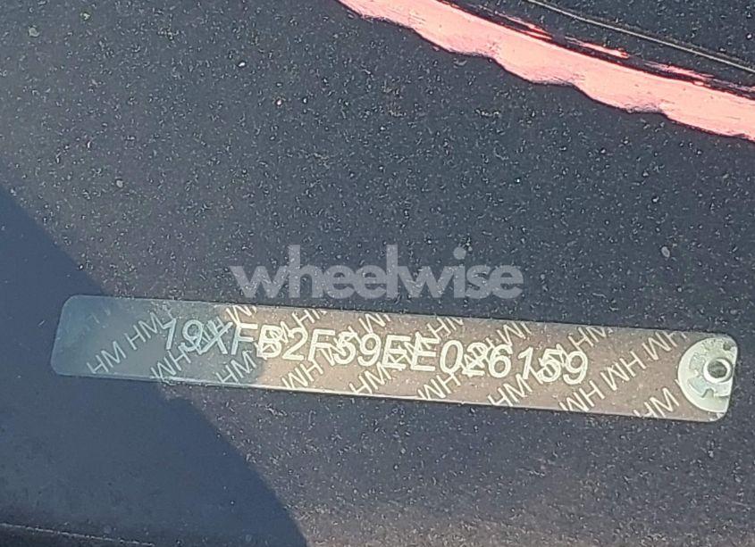 Photo 18 of 2014 Honda Civic LX (VIN 19XFB2F59EE026159)