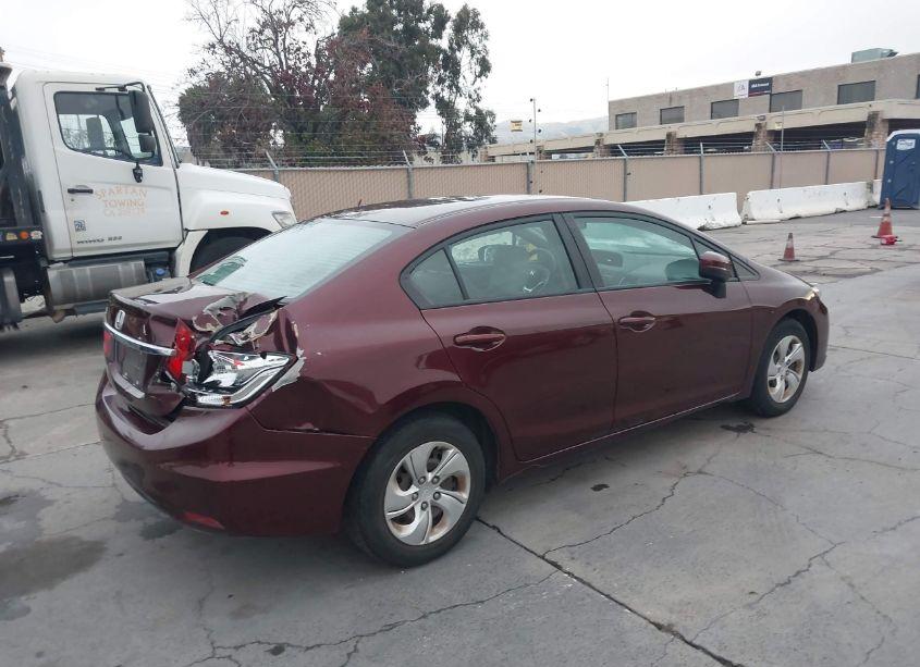 Photo 4 of 2014 Honda Civic LX (VIN 19XFB2F59EE038604)